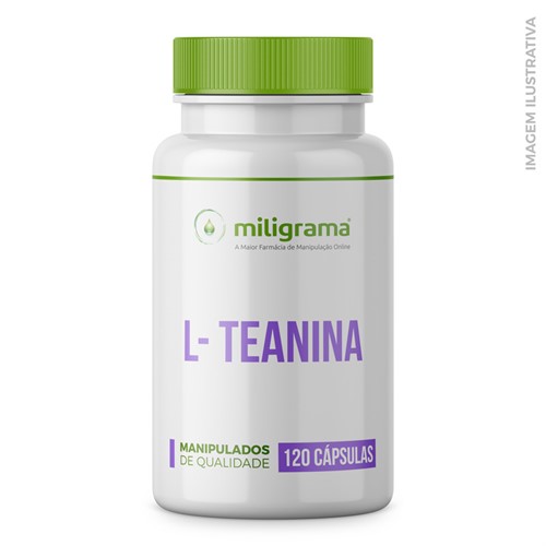 L-Teanina 200mg 120 Cápsulas - Miligrama