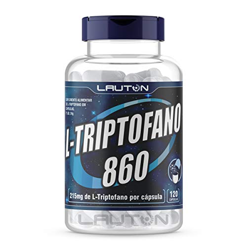 L Triptofano 860mg 120 Capsulas Lauton Nutrition