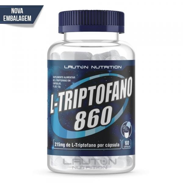 L-Triptofano 860mg 60 Capsulas Lauton Nutrition