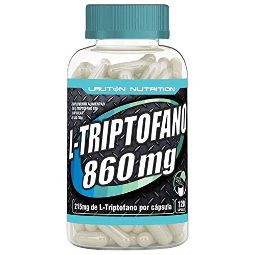 L Triptofano 860Mg 60 Cápsulas Lauton Nutrition