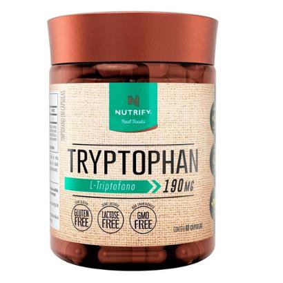 L-Triptofano Tryptophan Nutrify 60 Cápsulas