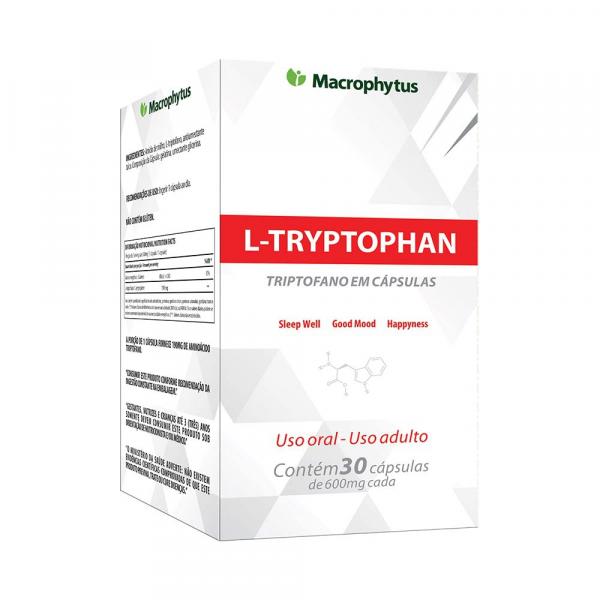 L-tryptophan 500mg Macrophytus - 30 Caps
