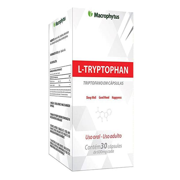 L-tryptophan 600mg C/ 30cps Macrophytus