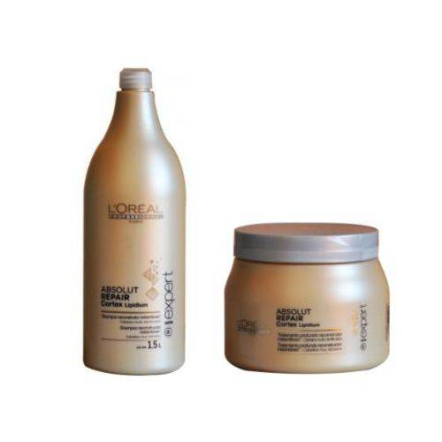 L'oréal Absolut Repair - Shampoo 1,5 Lts e Máscara 500ml