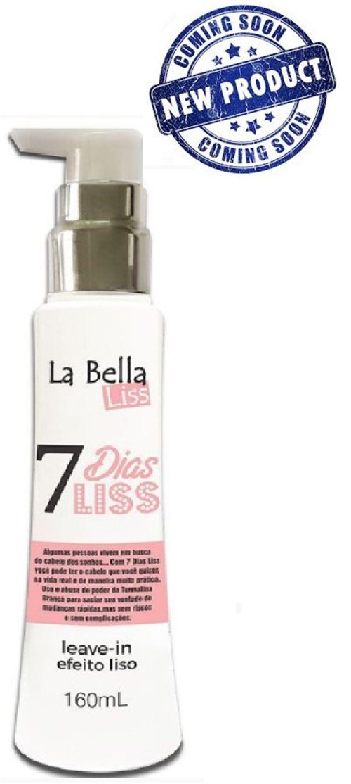 La Bella Liss 7 Dias Liss Leave-In Efeito Liso - 160ml