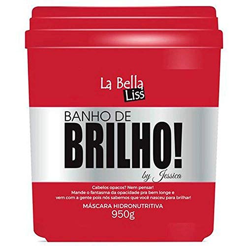 La Bella Liss Banho de Brilho - Máscara Hidronutritiva 950g