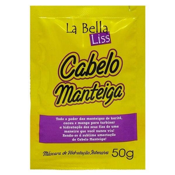 La Bella Liss Cabelo Manteiga Hidratação Máscara 50g