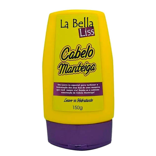 La Bella Liss Cabelo Manteiga - Leave-in Hidratante 150g