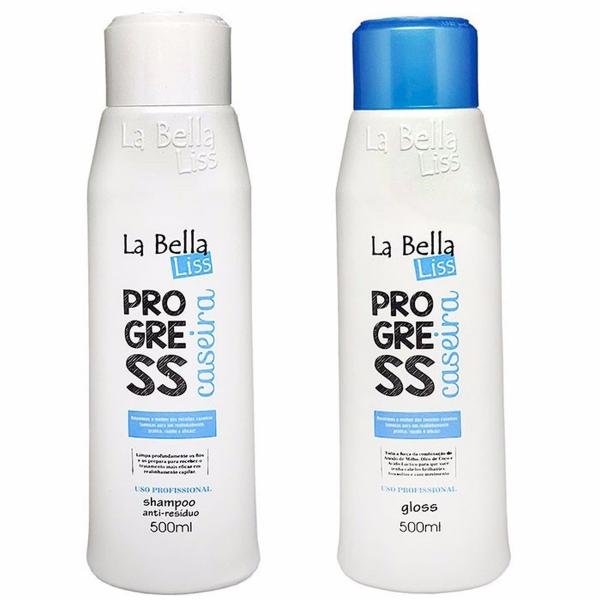 La Bella Liss - Escova Progressiva Caseira 500ml - 2 Passos
