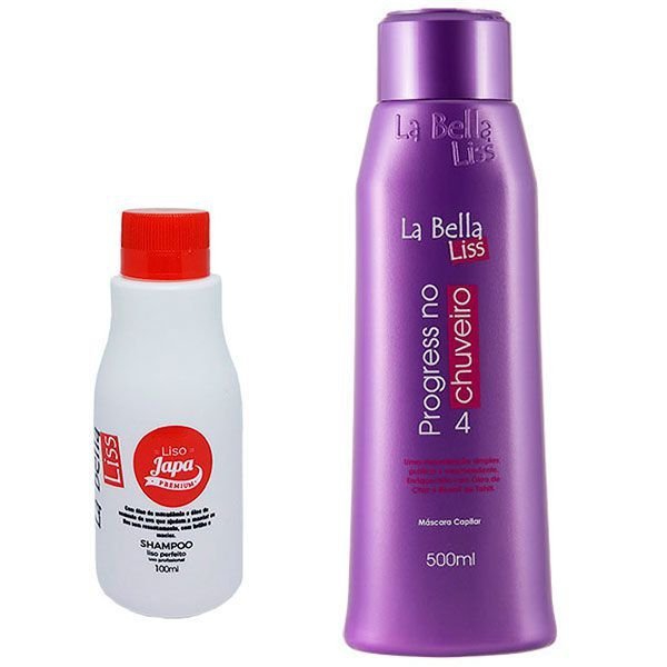 La Bella Liss Liso Japa Shampoo que Alisa + Progressiva no Chuveiro Original