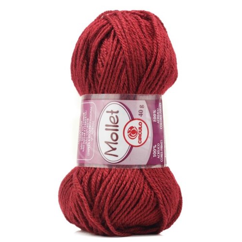 Lã Mollet 40g - Circulo - 0115-PAIXAO