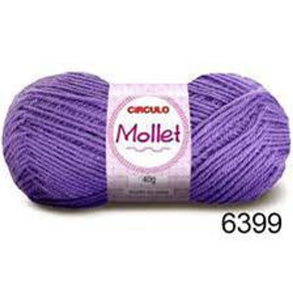 Lã Mollet Circulo 100gr Cor 6399