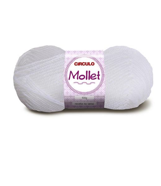 Lã Mollet Cor 0010 100g - Circulo