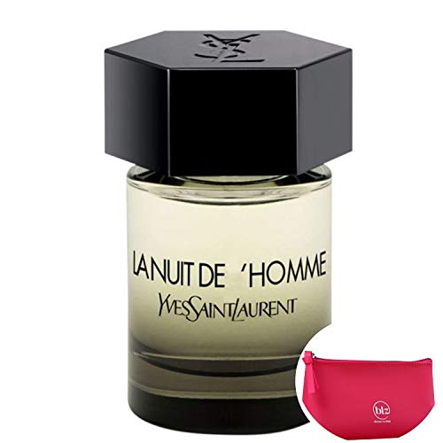 La Nuit de L'Homme Yves Saint Laurent EDT - Perfume Masculino 60ml+Beleza na Web Pink - Nécessaire