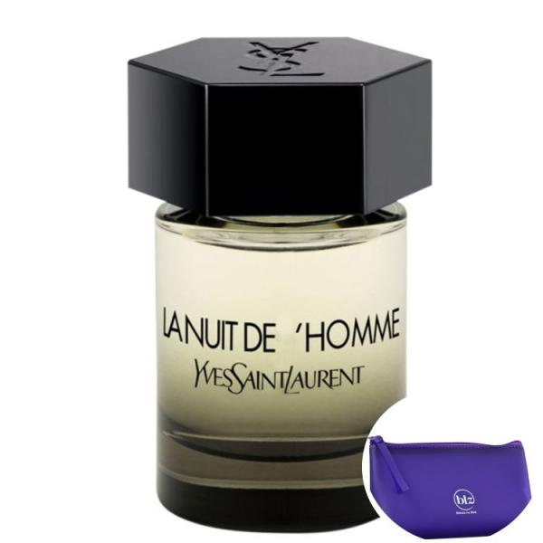 La Nuit de L'Homme Yves Saint Laurent EDT - Perfume Masculino 60ml+Beleza na Web Roxo - Nécessaire