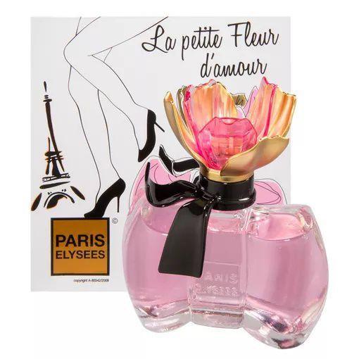 La Petite Fleur D'Amour Eau de Toilette Paris Elysees 100ml - Perfume Feminino
