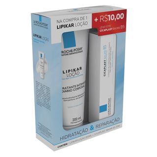 La Roche-Posay Lipikar Cicaplast Kit - Loção Hidratante + Reparador Kit