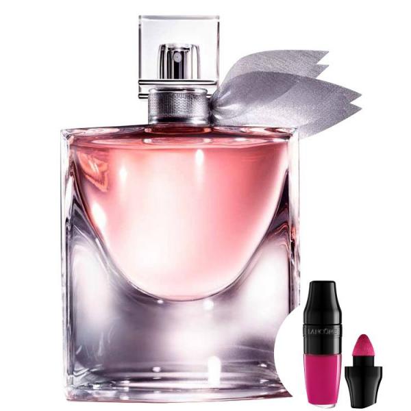 La Vie Est Belle Lancôme EDP Perfume 75ml+Lancôme Matte Shaker 378 Pink Batom Líquido 6.5g