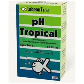 Labcon Teste de Ph Tropical Agua Doce 15ml 60 Testes