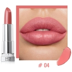 Lábios de seda Matte Lipstick Maquiagem Waterproof pigmentado Batom de longa duração Make Up nu da beleza Cosméticos