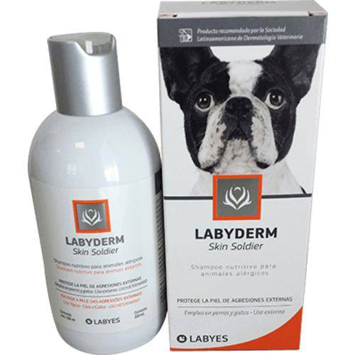 Labyderm Skin Soldier Shampoo - Hidratante e Hipoalergênico