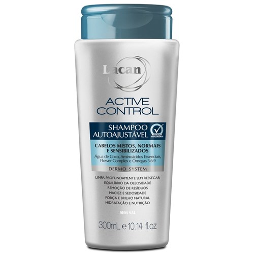 Lacan Active Control Shampoo Autoajustável 300ml