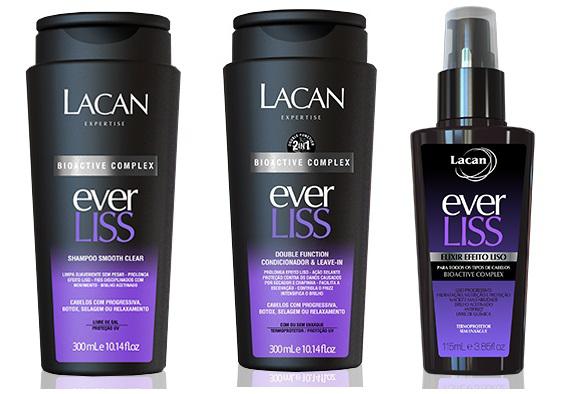 Lacan Ever Liss - Shampoo + Condicionador + Fluido