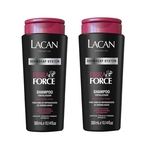 Lacan Fibra e Force 2un Shampoo Fortalecedor 300ml
