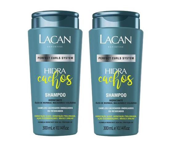 Lacan Hidra 2un Cachos Shampoo Hidratante 300ml