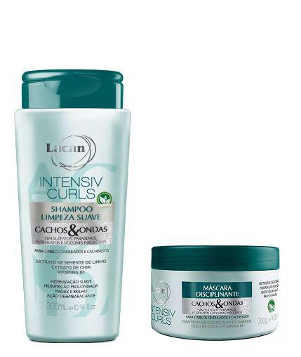 Lacan Intensiv Curls - Kit Shampoo + Máscara