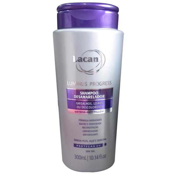 Lacan Lumino Progress Shampoo Desamarelador 300ml