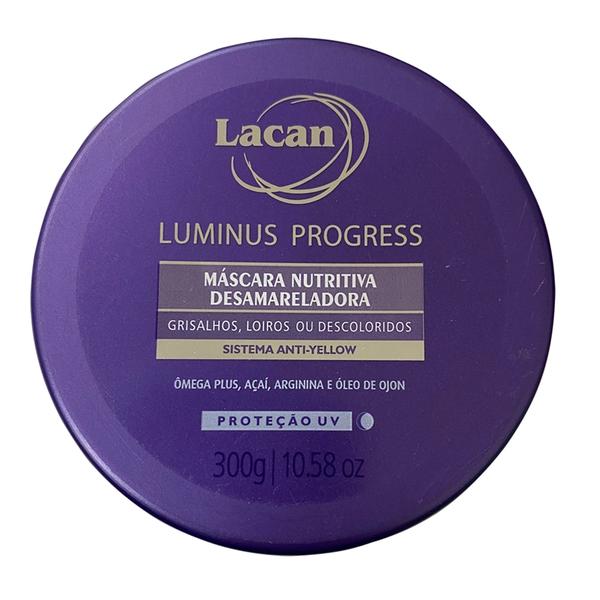 Lacan Luminus Progress Máscara Nutritiva Desamareladora 90g