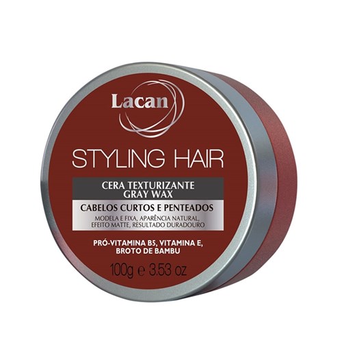 Lacan Styling Hair Cera Texturizante Gray Wax 100g