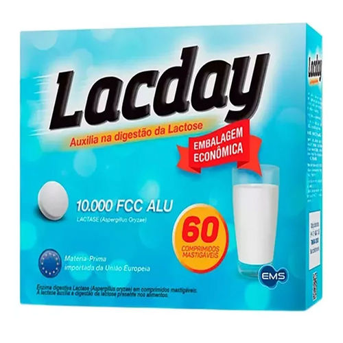 Lacday Lactase 10.000fcc com 60 Doses