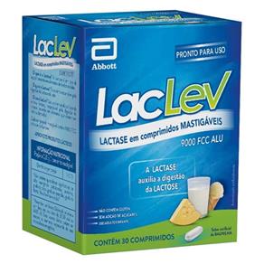 Laclev 9000FCC C/ 30 Comprimidos Mastigáveis - Baunilha - 30 Comprimidos