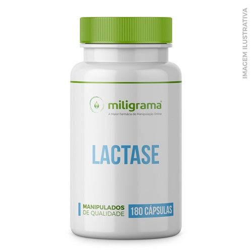 Lactase 500 Mg - 180 Cápsulas