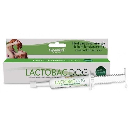 Lactobac Probiotico e Prebiotico Organnact 16 G