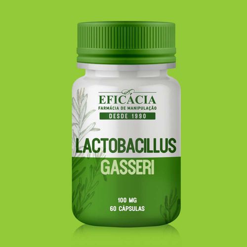 Lactobacillus Gasseri 100 Mg - 60 Cápsulas