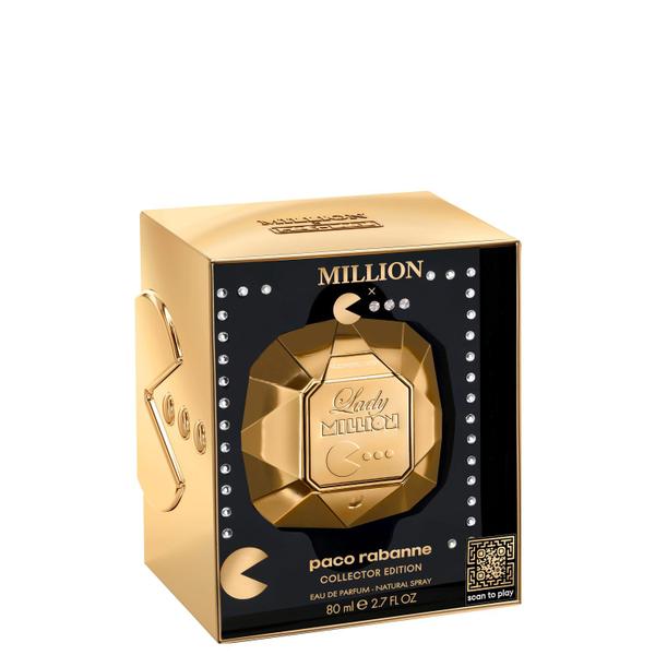 Lady Million Pacman Limited Edition Paco Rabanne Eau de Parfum - Perfume Feminino 80ml