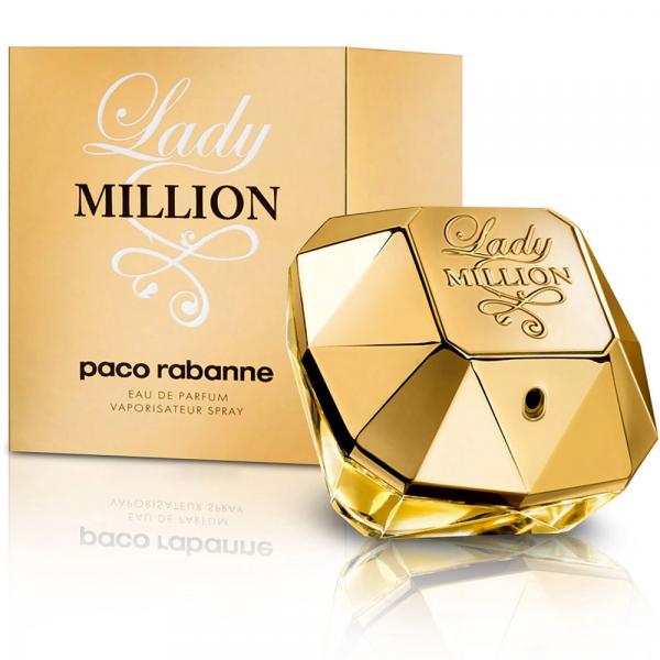 Lady Million Paco Rabanne Feminino Eau de Parfum 50 Ml