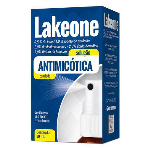 Lakeone Solução Antimicotica 30ml
