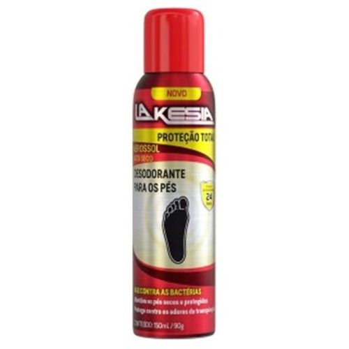 Lakesia Proteção Total Desodorante para os Pés Jato Seco Aerosol 150ml