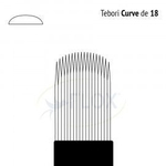 Lâmina Flox Tebori Curve 18 Pts c/ Anvisa - Kit 20 Un.