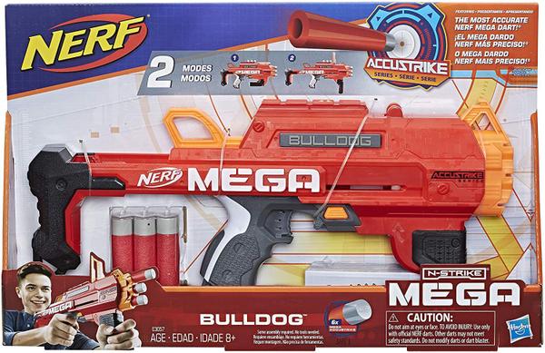 Lançador Nerf Accustrike Mega Bulldog E3057 - Hasbro