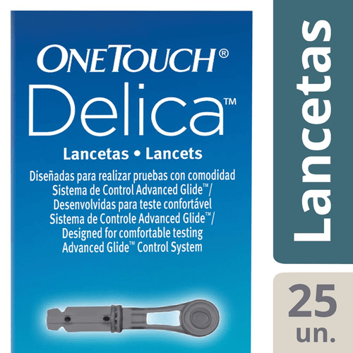 Lanceta OneTouch Delica 25 Unidades