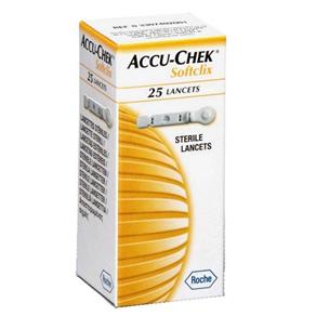 Lancetas Accu-chek Softclix com 25 Unidades - Roche