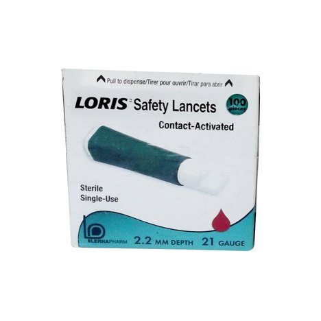 Lancetas Nr 32 100 Unidades - Loris - 21G