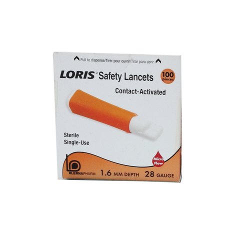 Lancetas Nr 32 100 Unidades - Loris - 28G