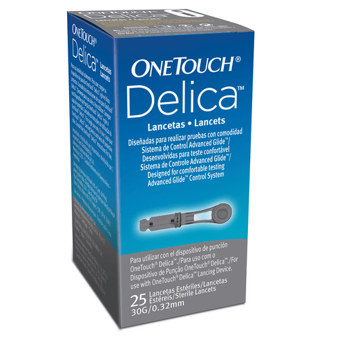Lancetas Onetouch Delica X 25und