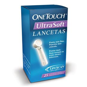 Lancetas Ultrasoft One Touch 100 Lancetas